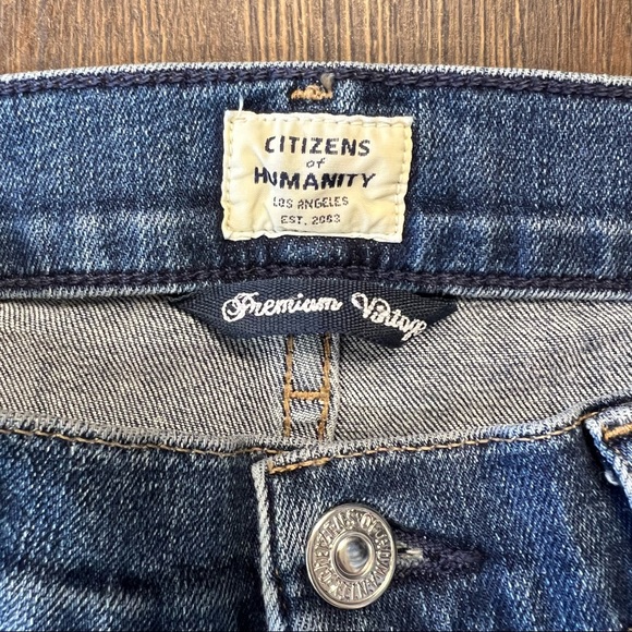 Skyla Mid Rise Slim Straight in CharismaCitizens of Humanity SZ 27/4 - Picture 8 of 11